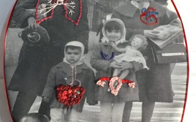 Bordando fotografías